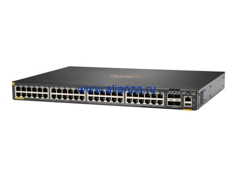 Купить Коммутатор Aruba 6200F (JL727A) - 48G Class4 PoE 4SFP+ 370W ...