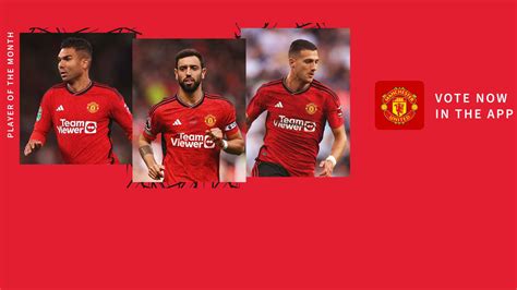 Man Utd Player of the Month poll opens for September 2023 | Manchester United