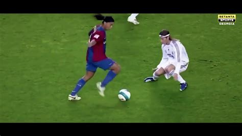 Ronaldinho Gaúcho Greatest Magician Skills Goals HD YouTube