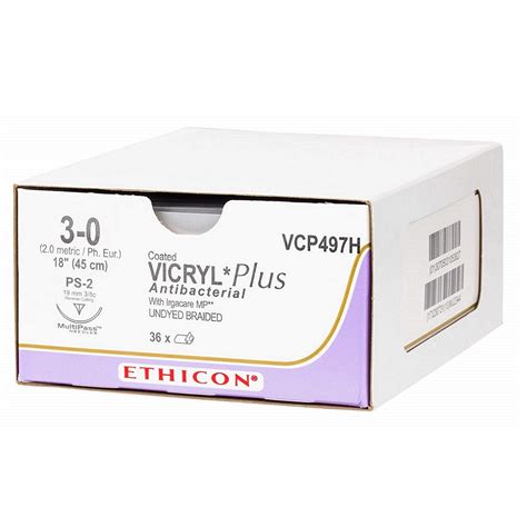 Vicryl Plus VCP 305 H 2,0 metric USP 3-0 - DK Pharma GmbH