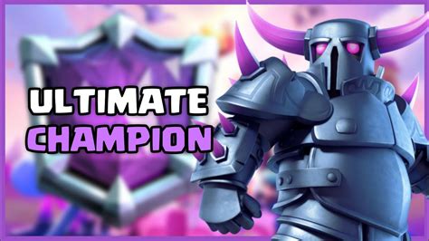 I Reached The Ultimate Champion League With Pekka Bridge Spam YouTube