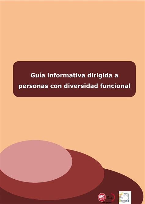 Pdf Gu A Informativa Dirigida A Personas Con Diversidad Funcional