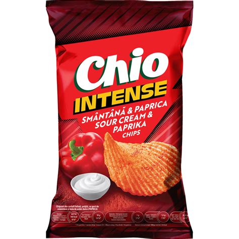 Chipsuri Chio Intense Cu Paprica G Carrefour Romania