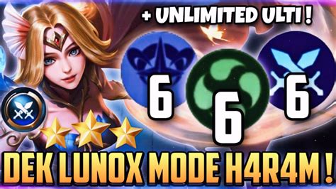 Dek Lunox Assassin Mode Perfect Combo Meta Magic Chess Terbaru