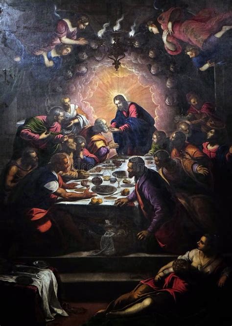 Tintoretto Last Supper Stock Photos - Free & Royalty-Free Stock Photos ...