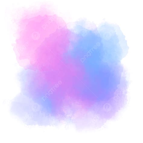 Pink Blue Pastel Watercolor, Pastel Watercolor, Cewe Kue, Watercolor ...