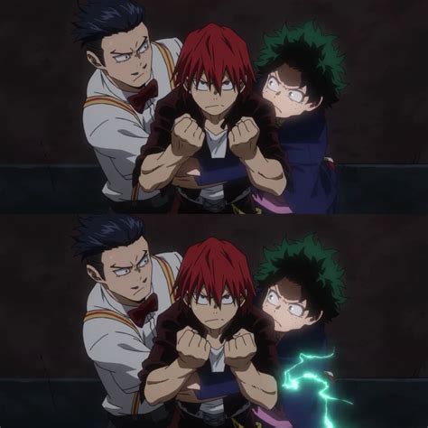 Tenya Iida Kirishima Eijirou And Midoriya Izuku Boku No Hero Academia Smash Or Pass Kirishima