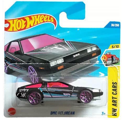 HOT WHEELS DMC DELOREAN ReSoRaK MODEL SAMOCHODZIK AUTKO AUTO SAMOCHÓD HW 027084797558 Cena