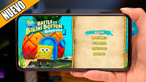ASI ES BOB ESPONJA BATTLE FOR BIKINI BOTTOM EN ANDROID YouTube