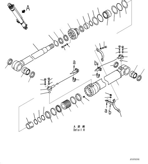 CYLINDER ASS Y H KOMATSU Part Catalog