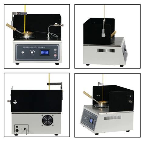 Astm D Manual Cleveland Open Flash Point Tester For Petroleum