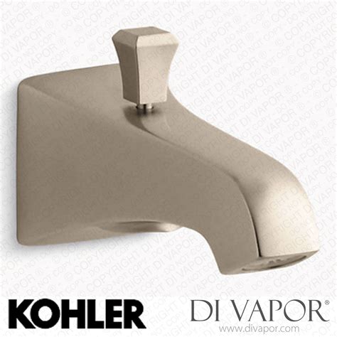 Kohler Wall Mount Bath Spout With Deco Design And Diverter K 496 V Bv Spare Parts