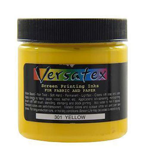 Jacquard Versatex Screen Printing Ink 4oz Michaels