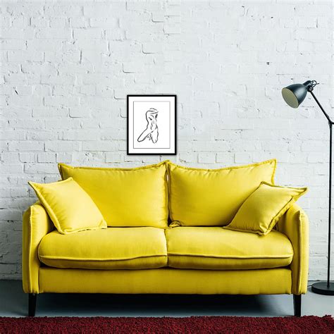 Michael Binkley Haiku 39 Digital Vector Drawing Kneeling Female Nude Woman Figure For Sale