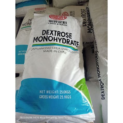 Jual DEXTROSE MONOHYDRATE LIHUA GULA DINGIN GULA DONAT 25 Kg Shopee