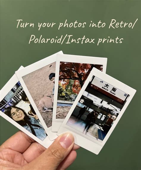 Custom Instax Mini Prints Film Photo Prints Instax Mini Film Polaroid