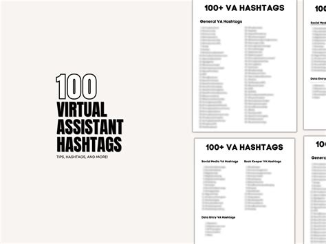 Virtual Assistant Hashtags Virtual Assistant Hashtag Ideas Virtual Assistant Social Media Posts