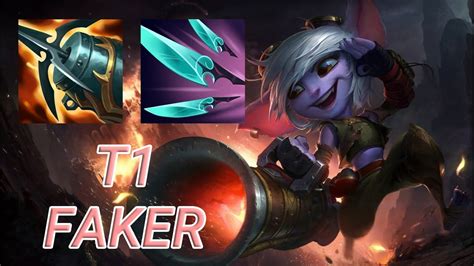 T1 Faker Tristana Mid VS Yone KR Challenger Patch 13 19 YouTube