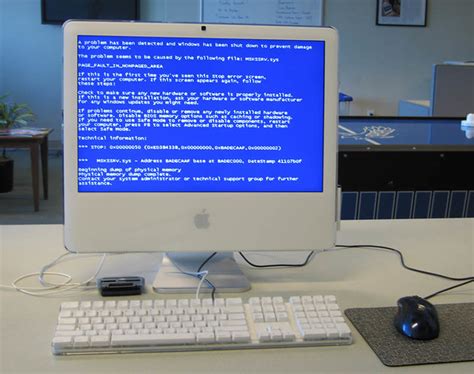 Blue Screen Of Death On A Mac Flickr Photo Sharing