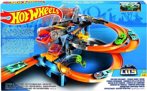 Hot Wheels fabryka wyścigów zestaw FDF28 MATTEL 8580669681 oficjalne archiwum Allegro