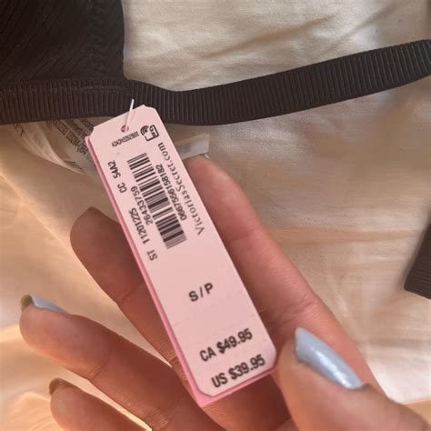 Victorias Secret Black Bikini Top So Cute Depop