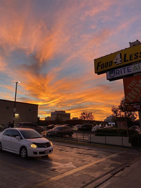 Grocery Store Parking Lot