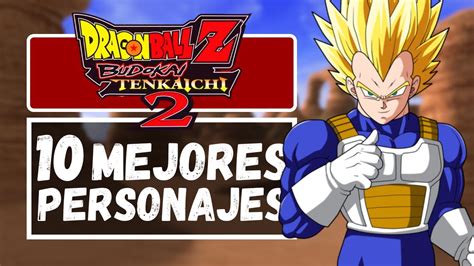 Los Mejores Personajes De Dragon Ball Z Budokai Tenkaichi Youtube