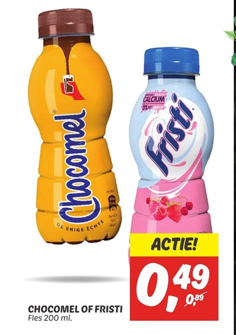 Chocomel Of Fristi Fles Ml Aanbieding Bij Dekamarkt