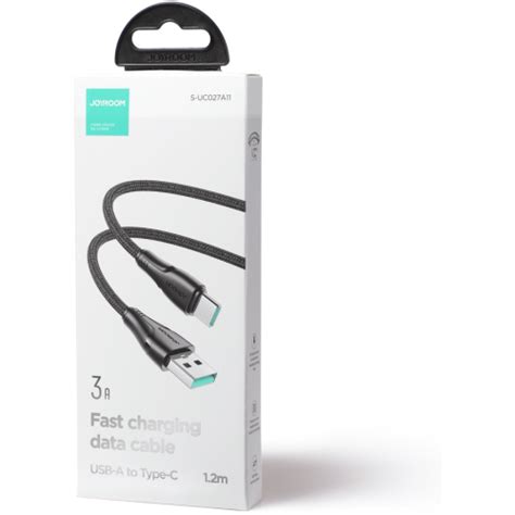 Kabel Joyroom Surpass Series Usb A Usb C A M Czarny