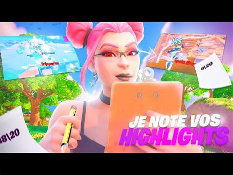 Je Note Les Highlights Des Abonnes Youtube