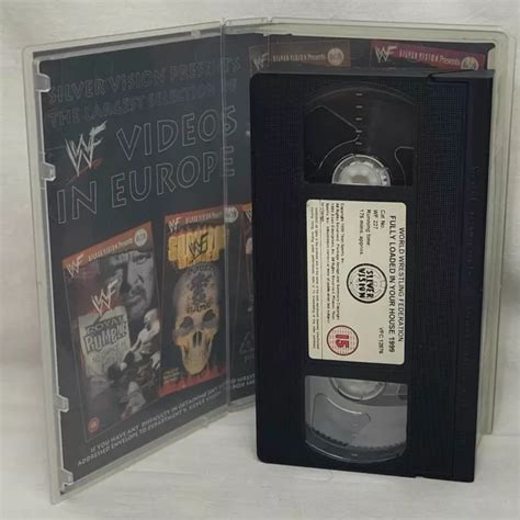 Wwf Fully Loaded Silver Vision Vhs Video Tape Wwe Wcw Ecw