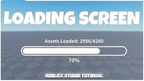 How To Make Loading Screen In Roblox Studio 2024 Roblox Studio