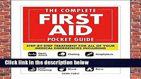 R E A D The Complete First Aid Pocket Guide Step By Step Treatment For