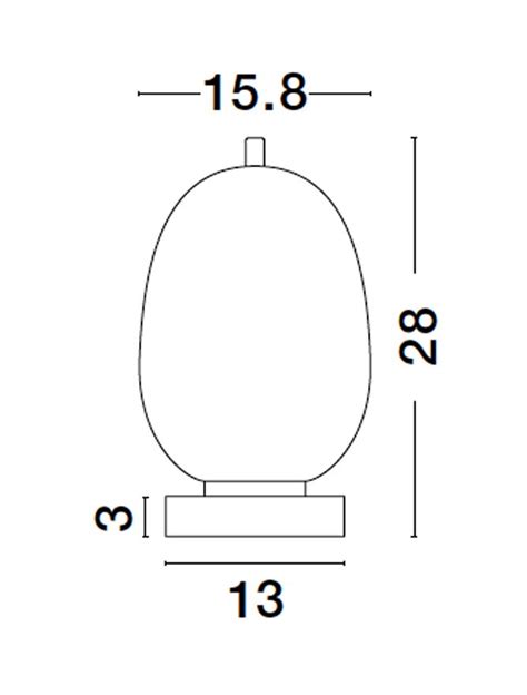 Nova Luce FLOOR TABLE LUMINAIRES LATO Brass Gold Metal Opal Glass