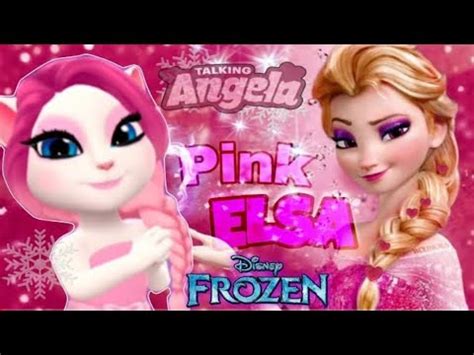 My Talking Angela 2 Pink Elsa Angela Frozen Frozen Elsa