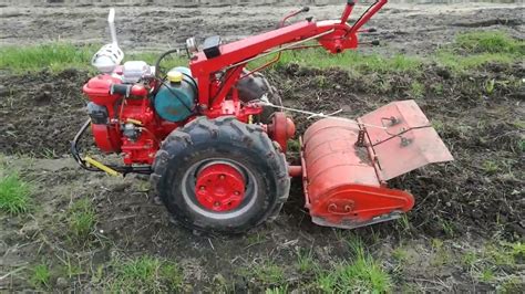 Мотоблок МТЗ 05, фреза ФНМ1, звездочки 11/26. Обороты 150 - YouTube