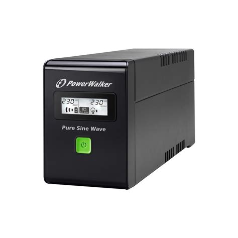 PowerWalker UPS LINE INTERACTIVE 800VA 2X SCHUKO OUT RJ11 45 IN OUT