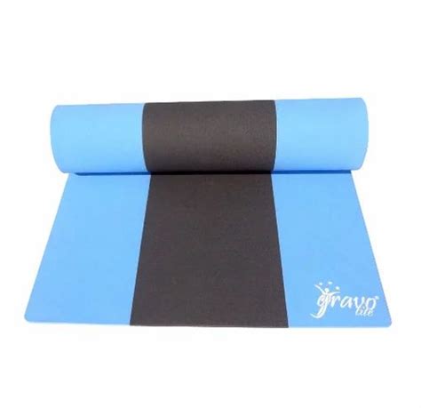 Plain Gravolite Triple Color Sky Blue Mat For Fitness Gym At Rs In