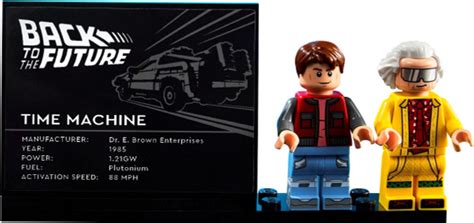 Конструктор LEGO 10300 Машина времени Назад в будущее - купить с ...