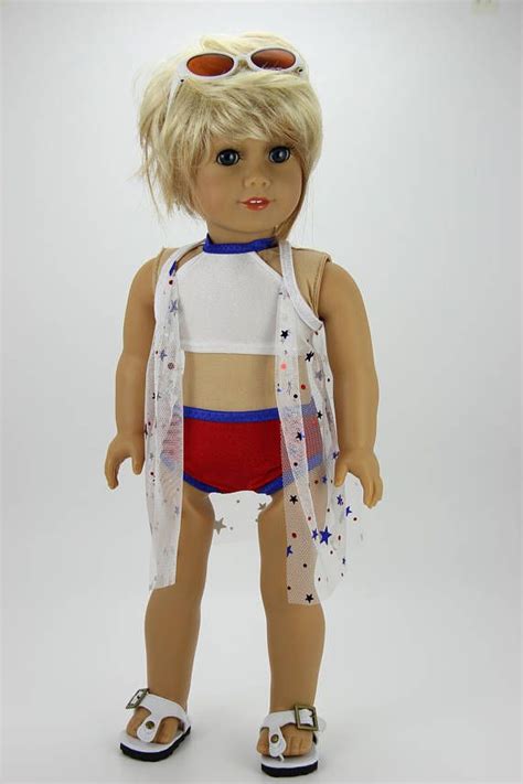 Handmade 18 Inch Doll Clothes S A L E Red White And Etsy Doll Clothes Doll Clothes American