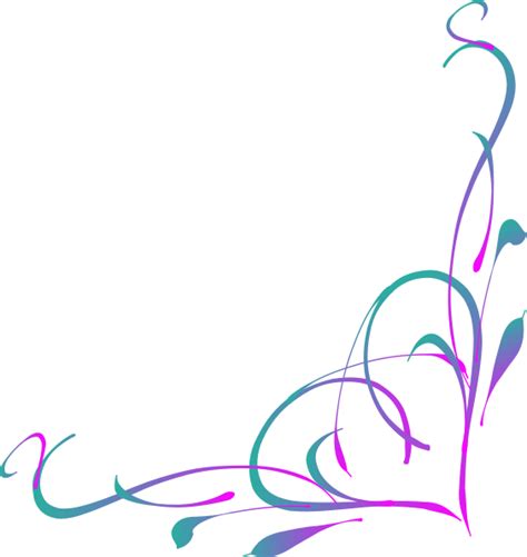 Wedding Corner Border Design Png