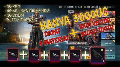 Tutorial Mendapatkan Material Senjata Upgrade Skin M416 Call Of The