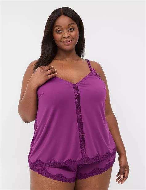 Lace Back Cami Set 1140028 Lanebryant