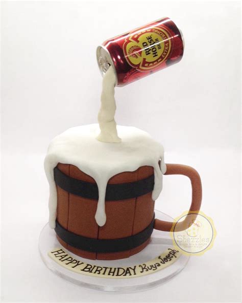 Red Horse Birthday Cake