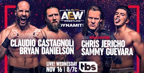 Aew Dynamite Preview For Tonight Full Gear Go Home Show Top Stars To Speak Title Match More