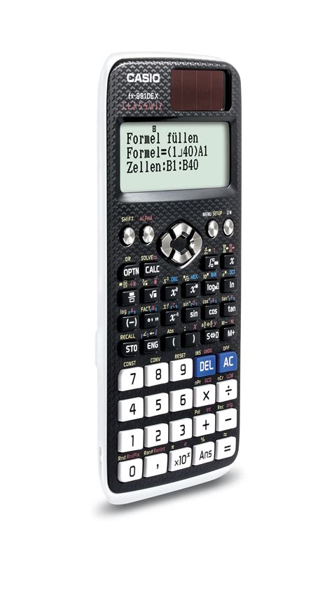 Casio Fx De X Classwiz Schulrechner Von Bandermann Bandermann Gmbh