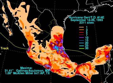 Mexico tropical cyclone rainfall climatology - Wikipedia