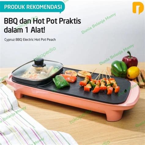 Jual Cypruz Bbq Electric Hot Pot Shabu Suki Grill Hotpot Elektrik In Di Seller Shin Store