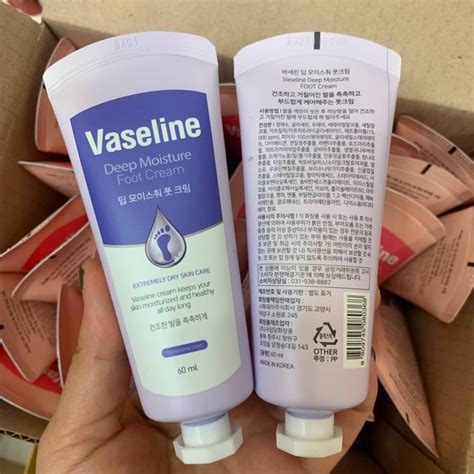 Vaseline Deep Moisture Foot Cream Shopee Thailand