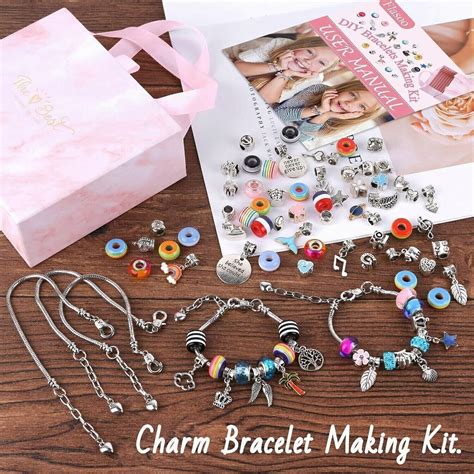 Diy Charm Armband Kit Charm Armband Bastelset Armb Nder Schmuck Basteln